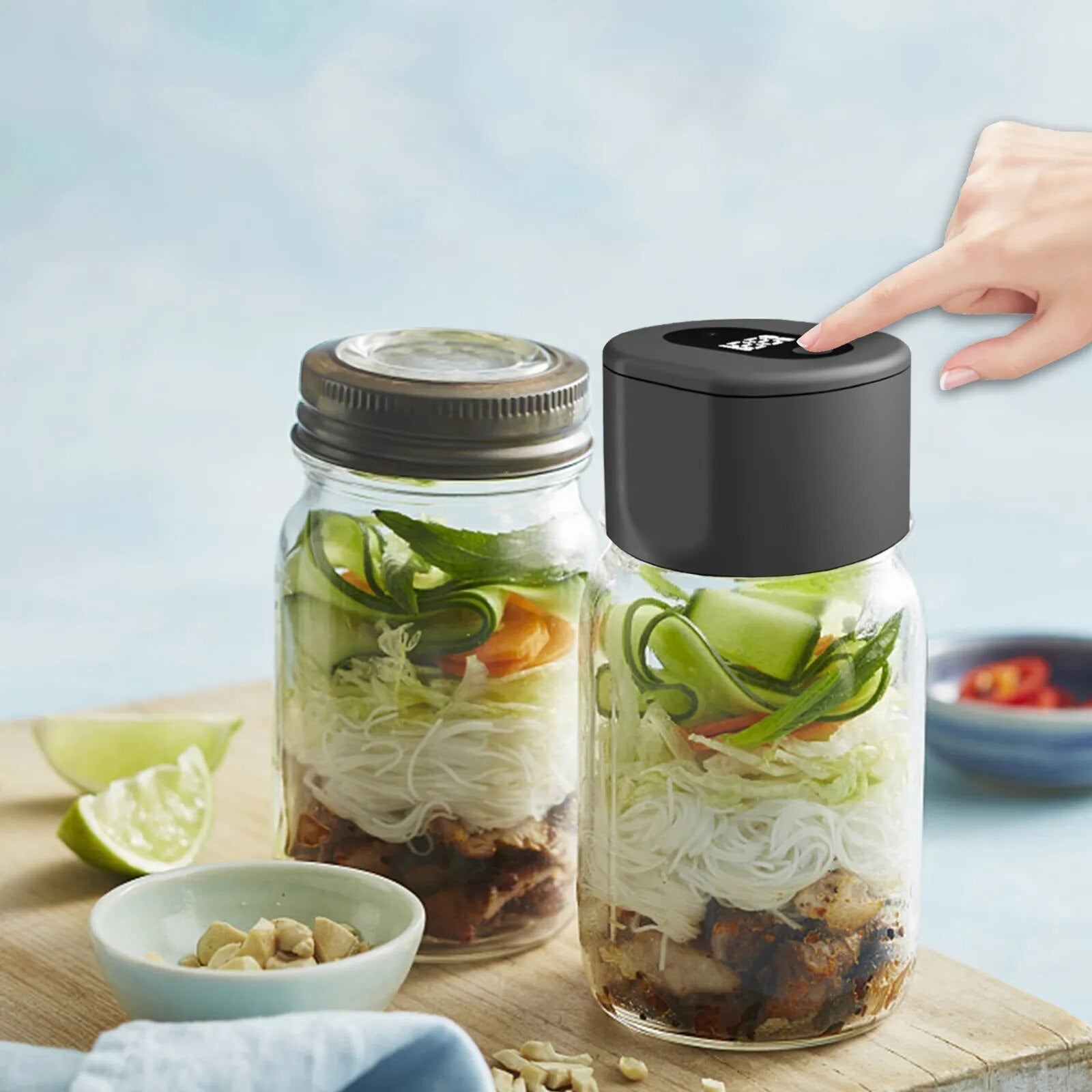 Vacuum-Sealed Jars - TRENDVYO