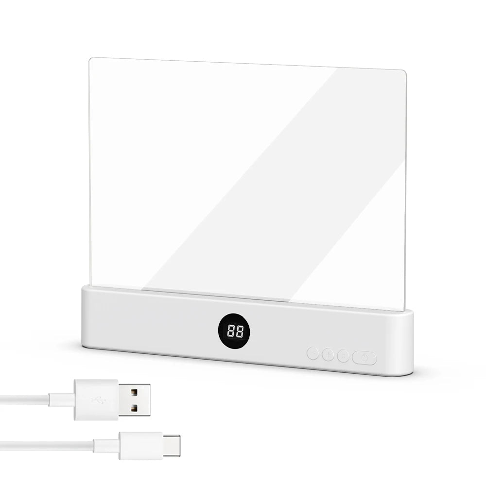 Luz de lectura LED de panel plano con visión nocturna