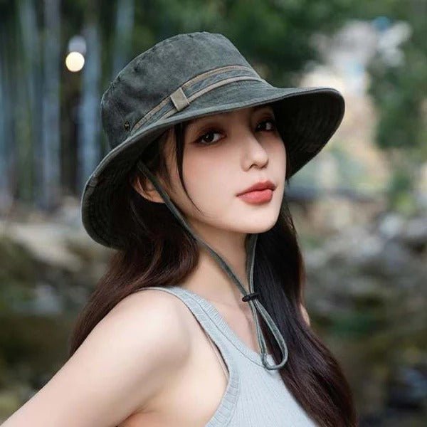 Wide Brim Outdoor Hat - TRENDVYO