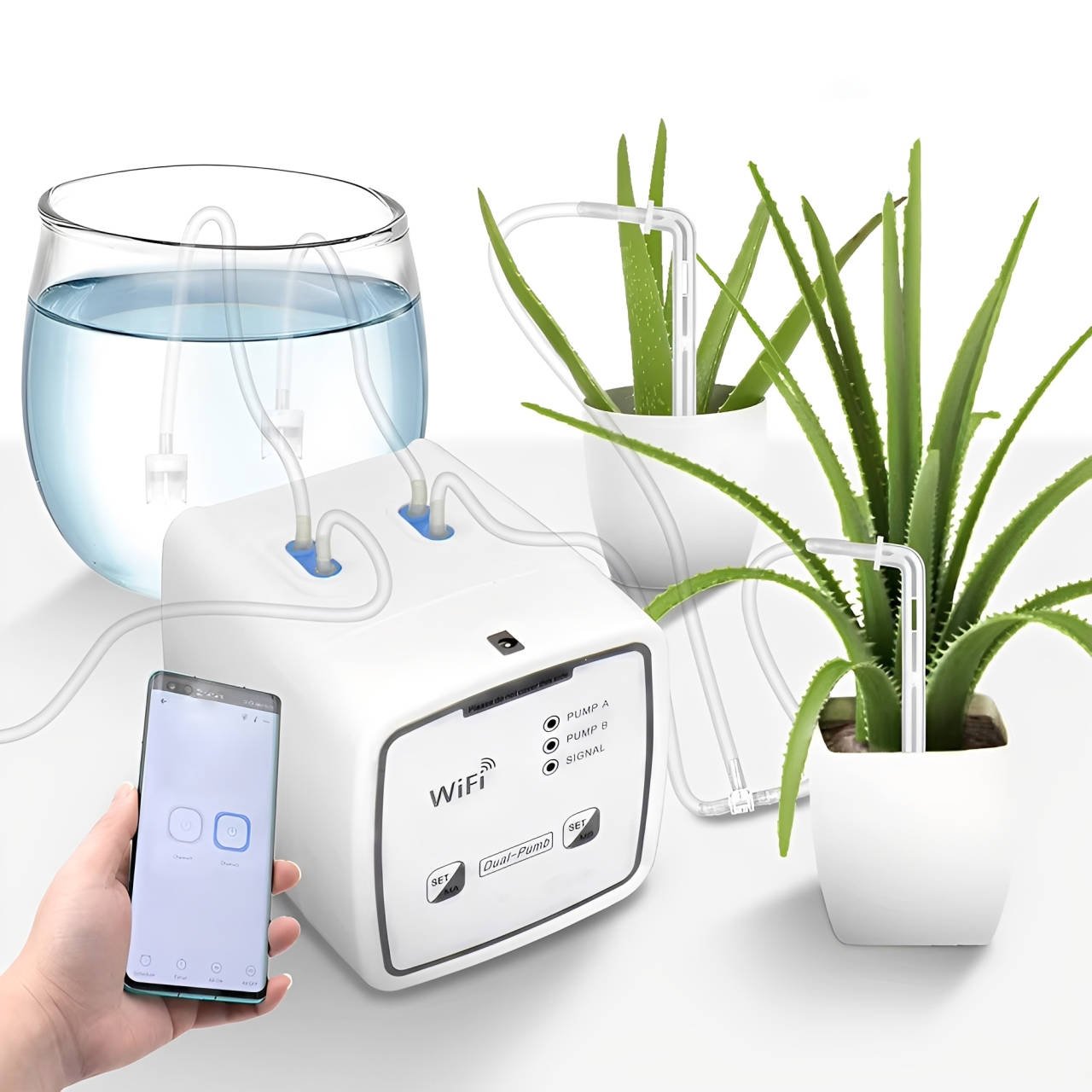 Wifi Smart Automatic Waterer For Plants - Up To 20 Pots - TRENDVYO