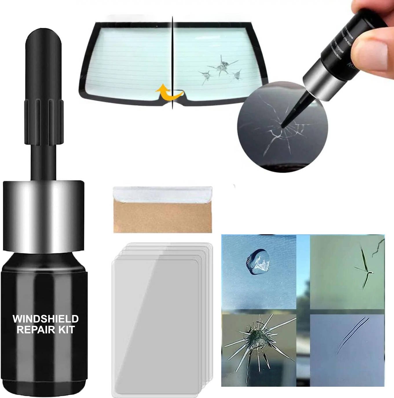 Windshield Repair Kit - TRENDVYO
