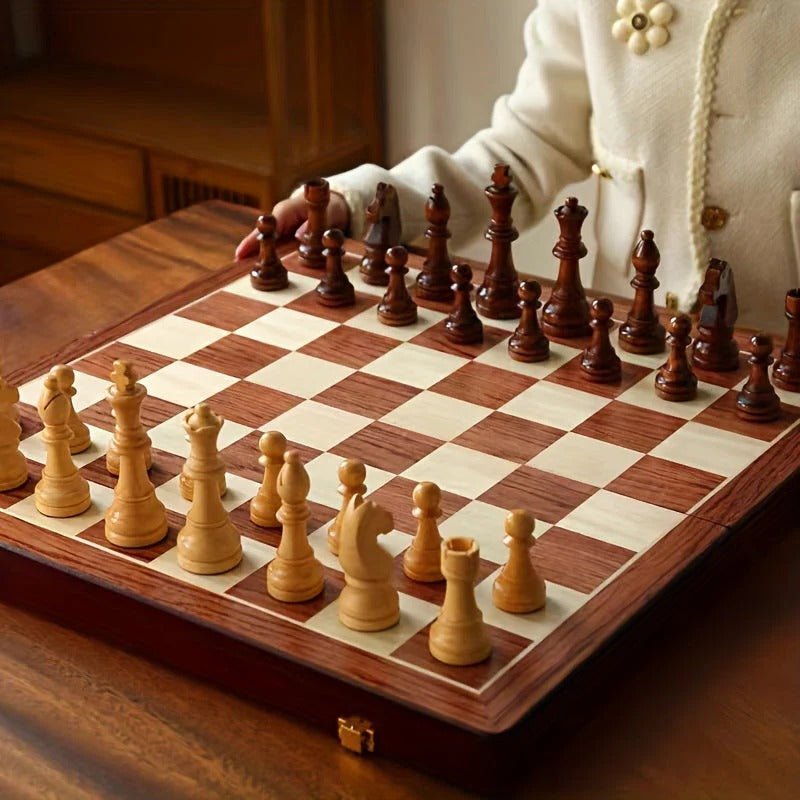 Wooden Chess Set - TRENDVYO
