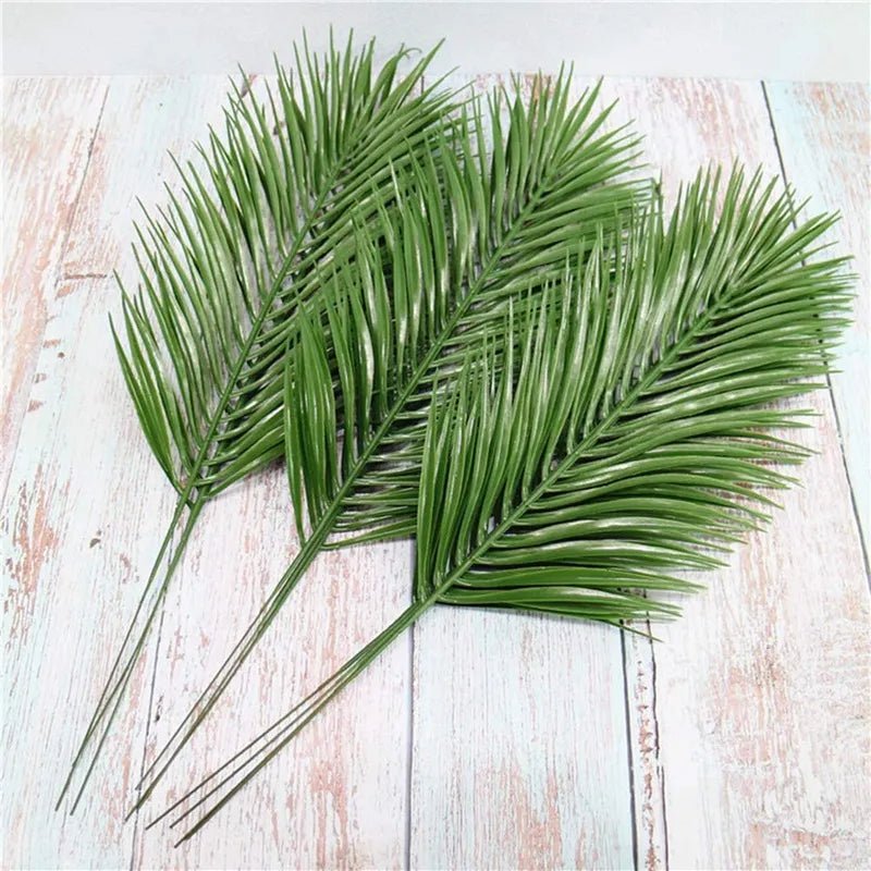 12 Artificial Palm Leaves - TRENDVYO