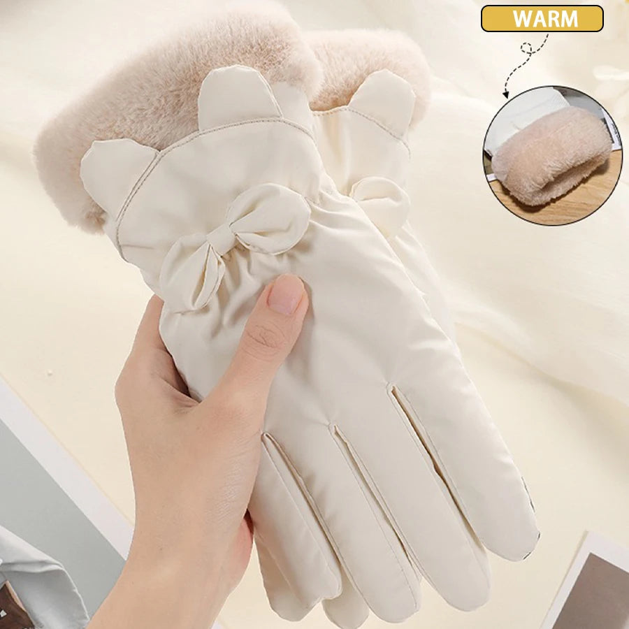 Guantes de Invierno con Pantalla Táctil Elegantes para Mujer