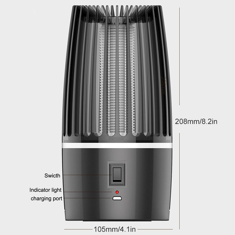 2-in-1 rechargeable mosquito killer - TRENDVYO