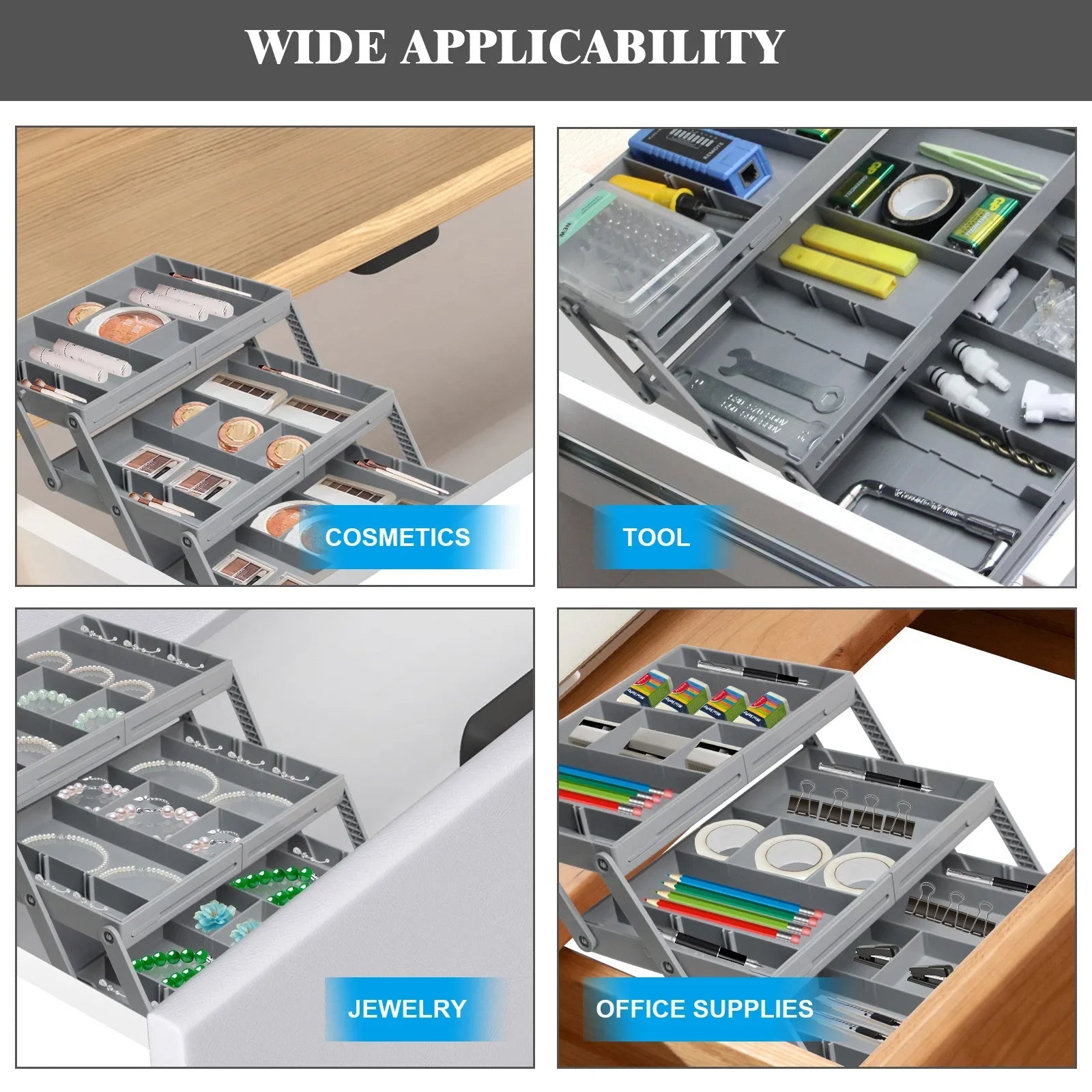 3-Tier Drawer Organizer - TRENDVYO