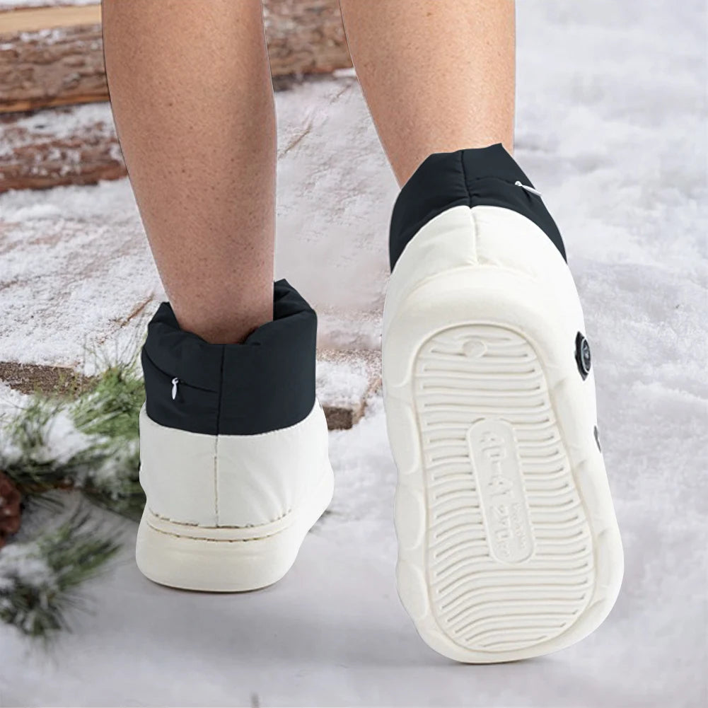 Zapatos Calentables con Calentadores de Pies Ajustables