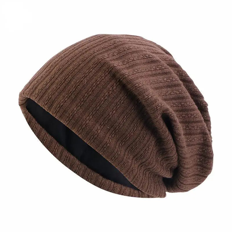 Gorro de invierno de algodón con motivo de espigas
