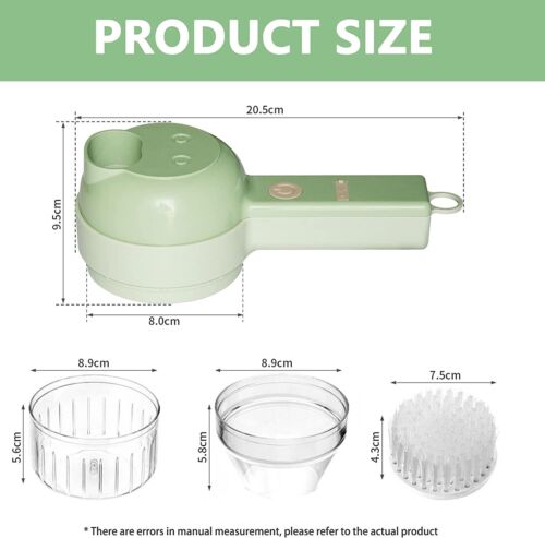 4 In 1 Electric Food Cutter - TRENDVYO