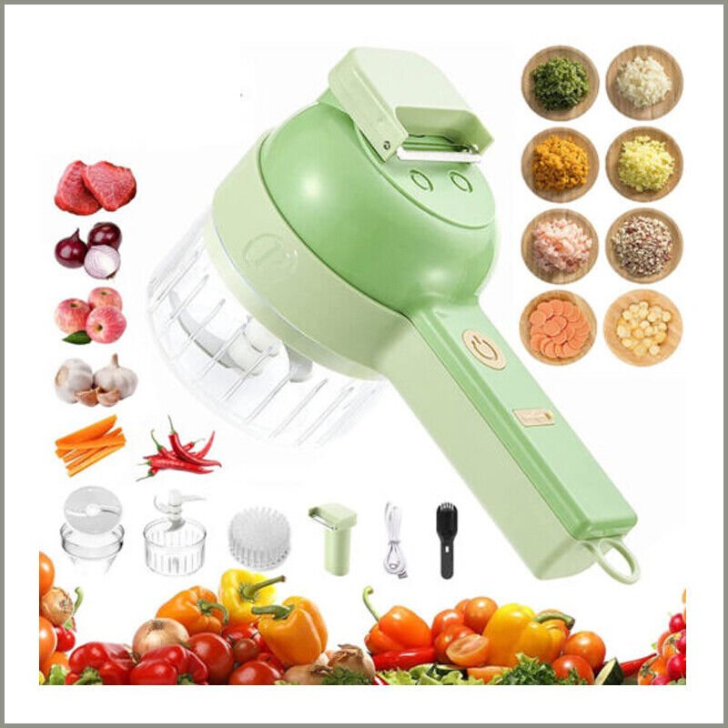 4 In 1 Electric Food Cutter - TRENDVYO