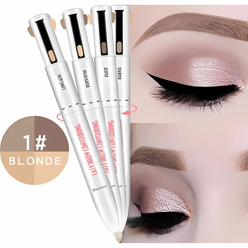 4-in-1 Eyebrow Pen - Shape, Fill, Conceal & Highlight - TRENDVYO