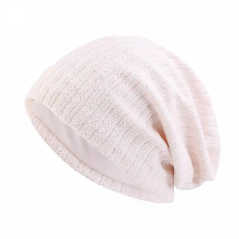 Gorro de invierno de algodón con motivo de espigas