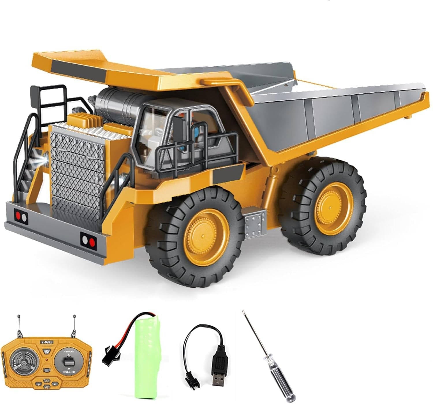 4WD Remote Control Excavator Bulldozer Dump - TRENDVYO