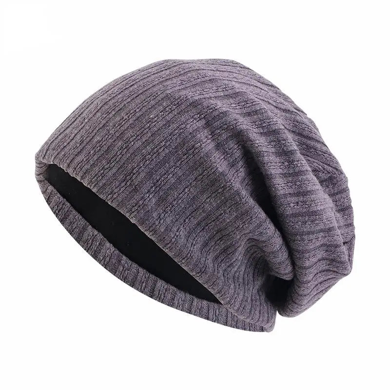 Gorro de invierno de algodón con motivo de espigas