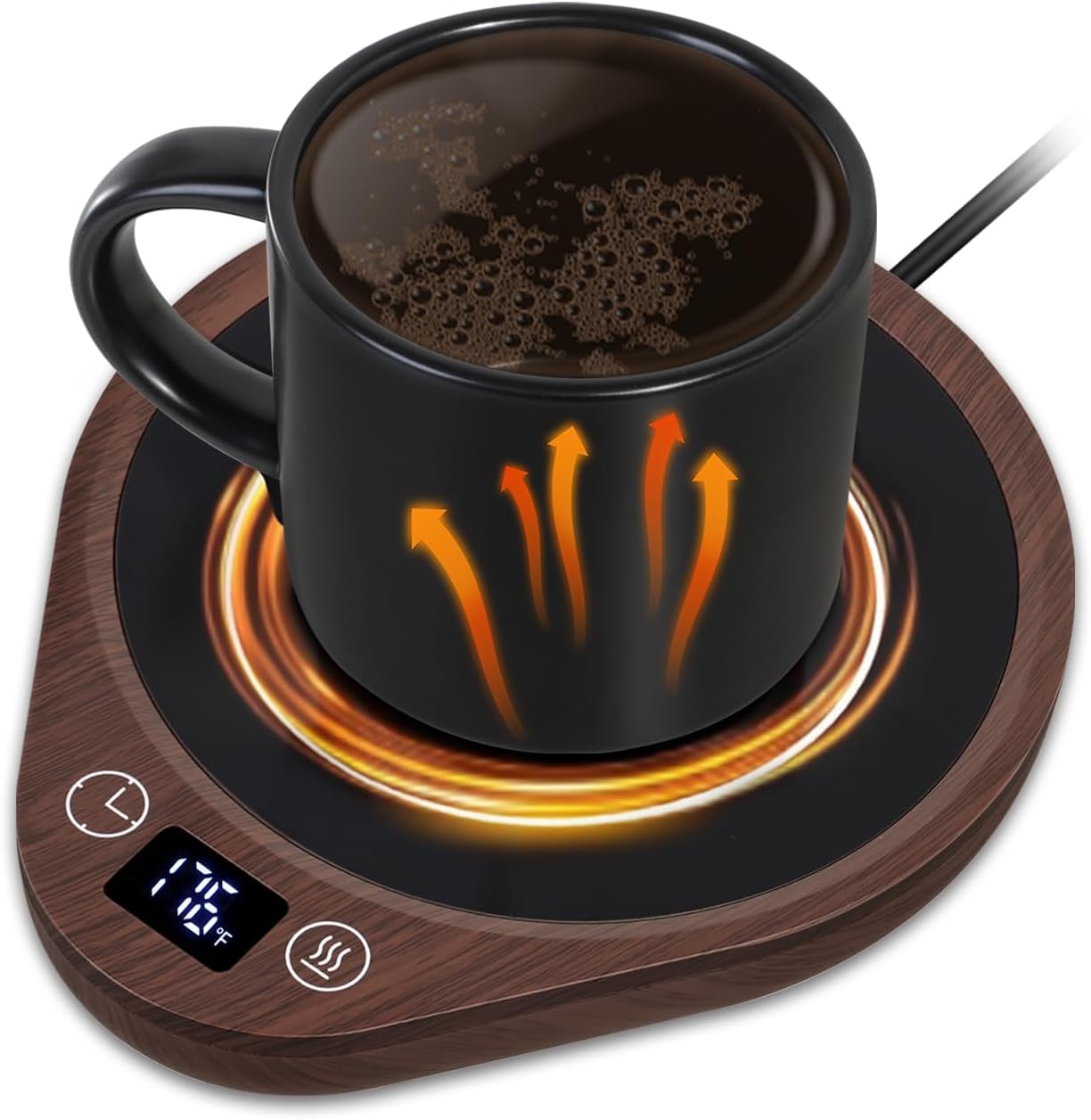 Juego de calentador de tazas de café
