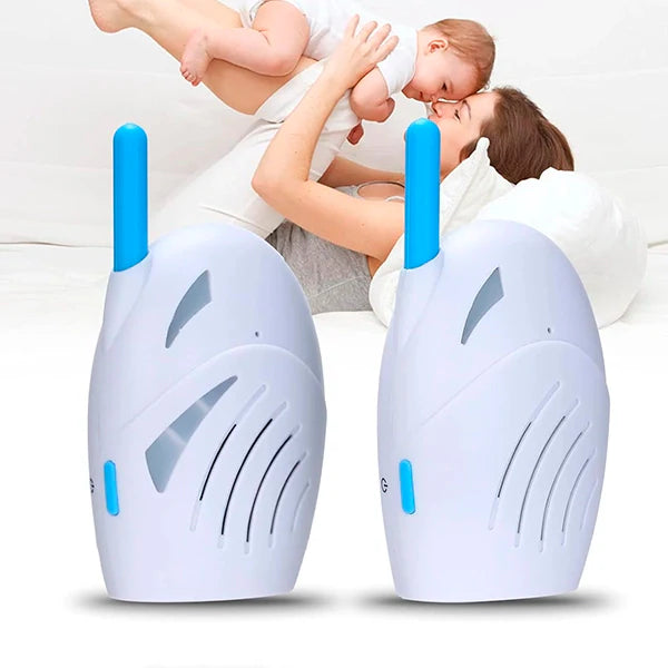 Vigilabebés con audio, Walkie-talkie inalámbrico