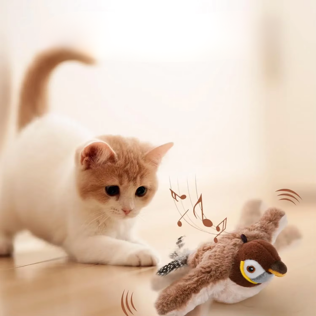 Juguete para gatos Pájaro Revoloteador