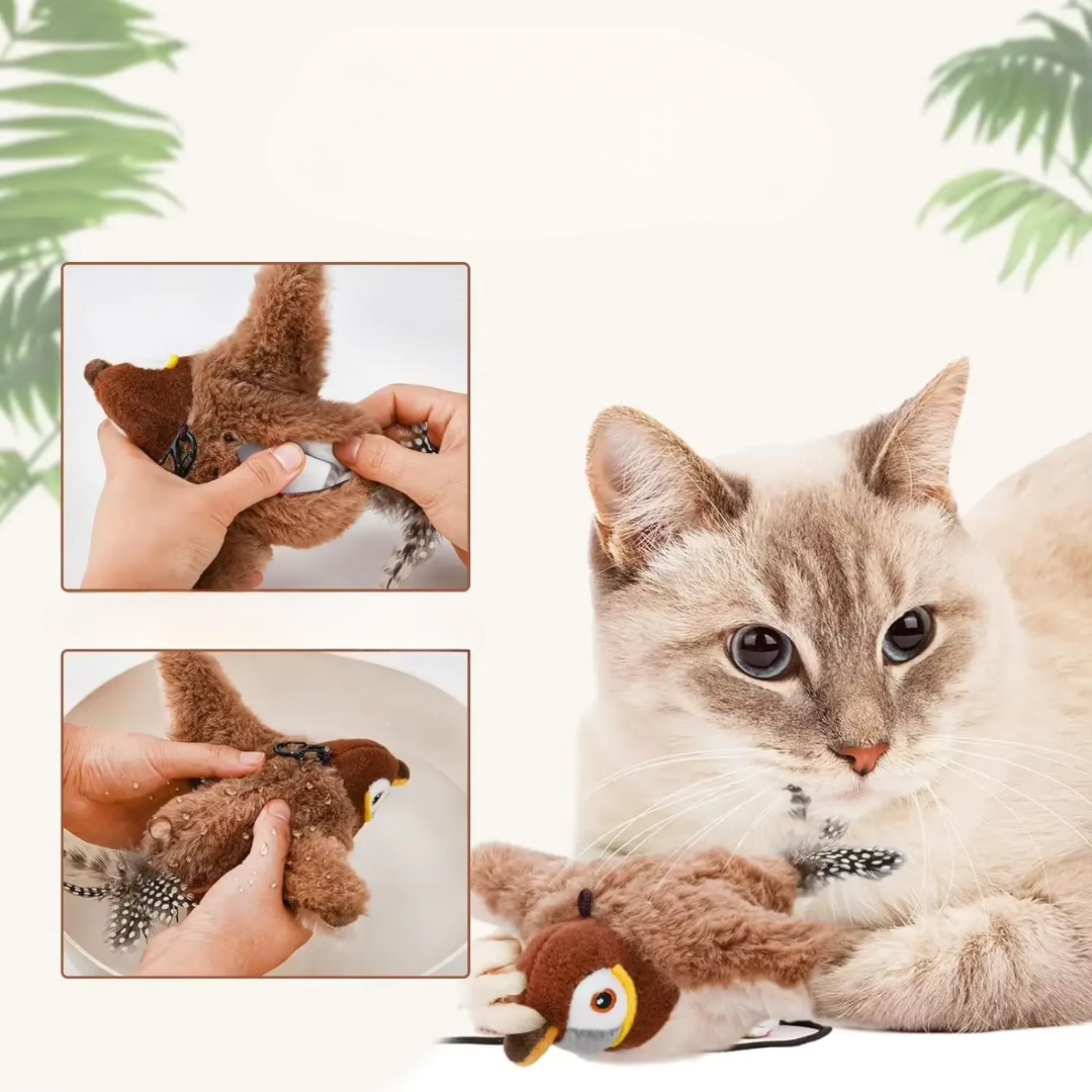 Juguete para gatos Pájaro Revoloteador