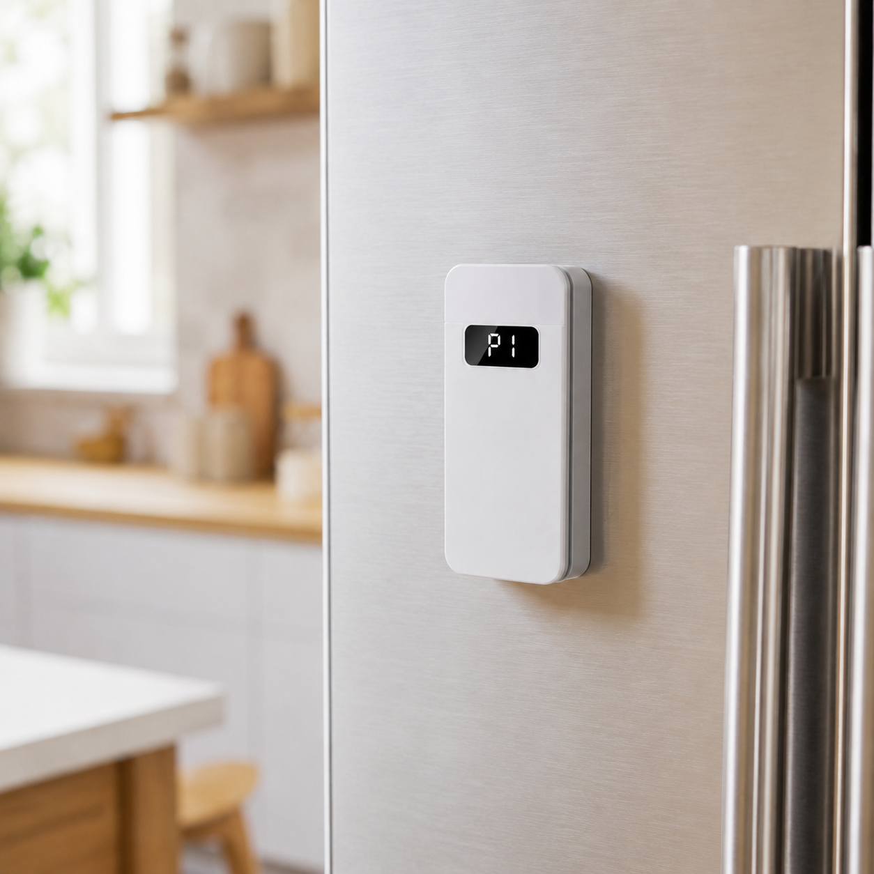 SnackSeal Pro – Kühlschrankmagnet (USB-C)