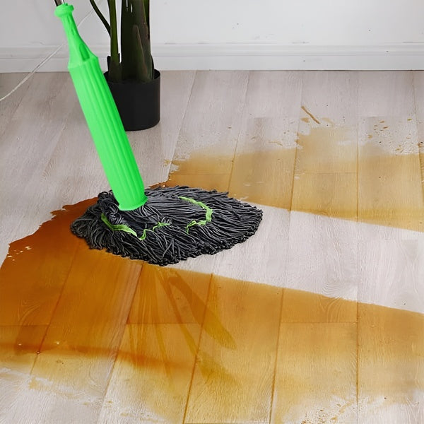 Fregona giratoria con escurridor automático