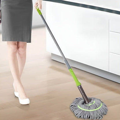 Fregona giratoria con escurridor automático