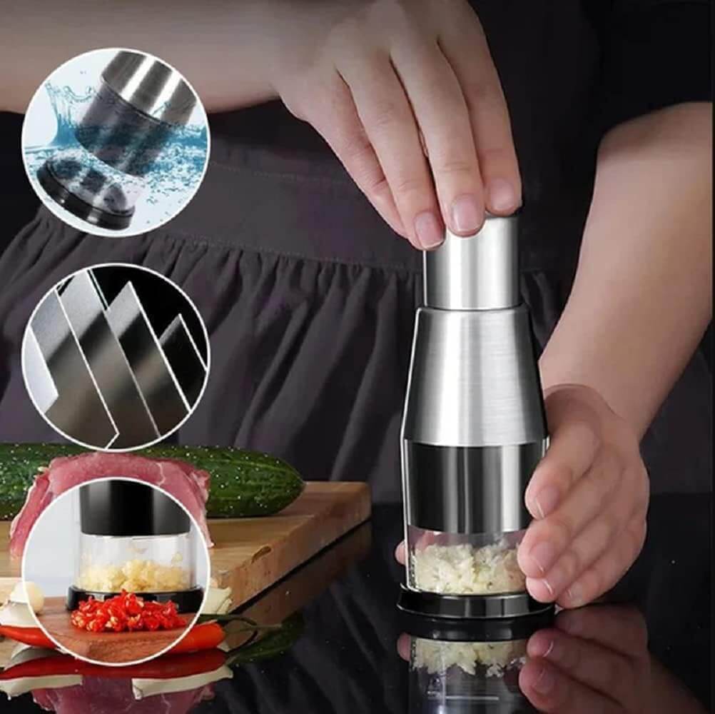 Picadora de Acero Inoxidable para Cocina