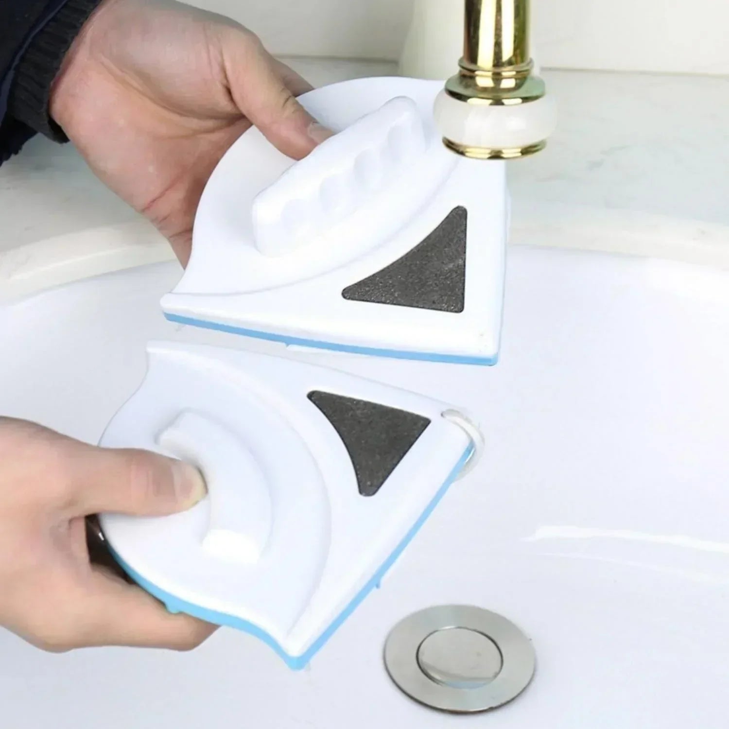 Limpiador magnético de ventanas eficiente para limpieza de doble cara