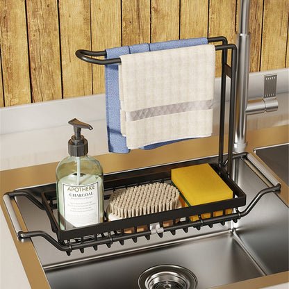 Adjustable Storage Shelf For The Sink - TRENDVYO