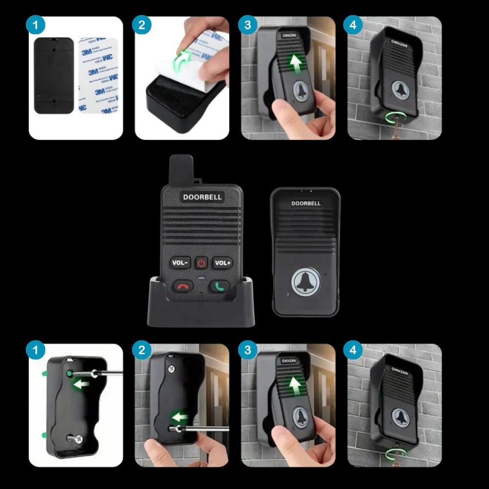 Advance Communication Intercom Doorbell - TRENDVYO