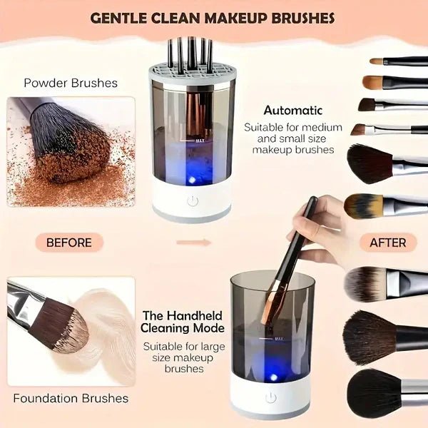 Automatic Electric Makeup Brush Cleaner - TRENDVYO