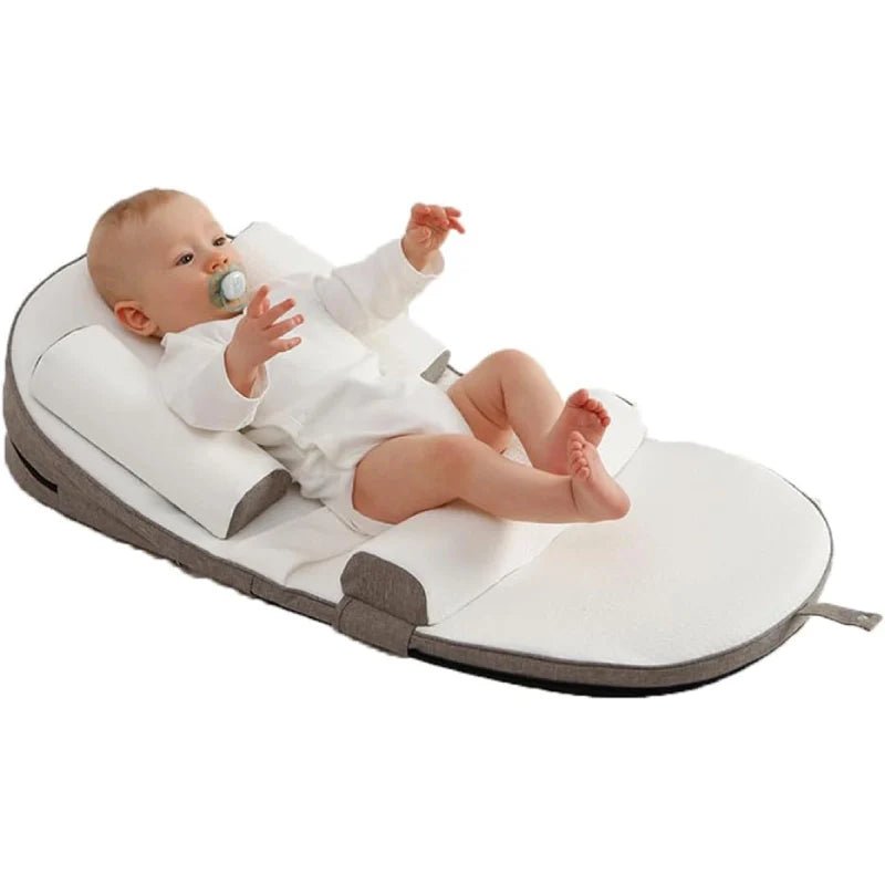Baby Wedge Side Sleeping Pillow Bed Reflux Anti Roll Newborn Bed - TRENDVYO