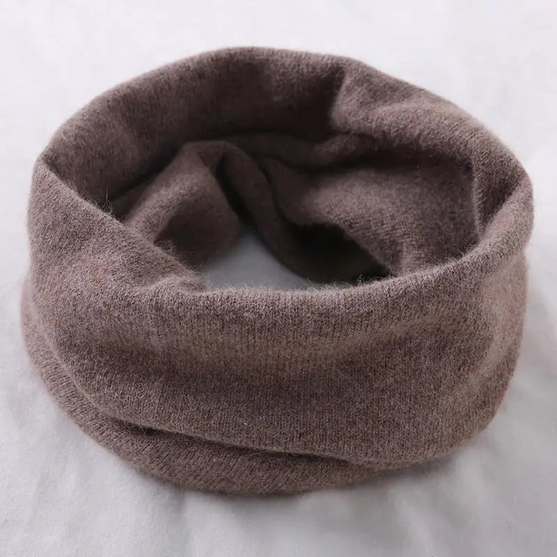 Braga de cuello térmica de cachemira para el invierno