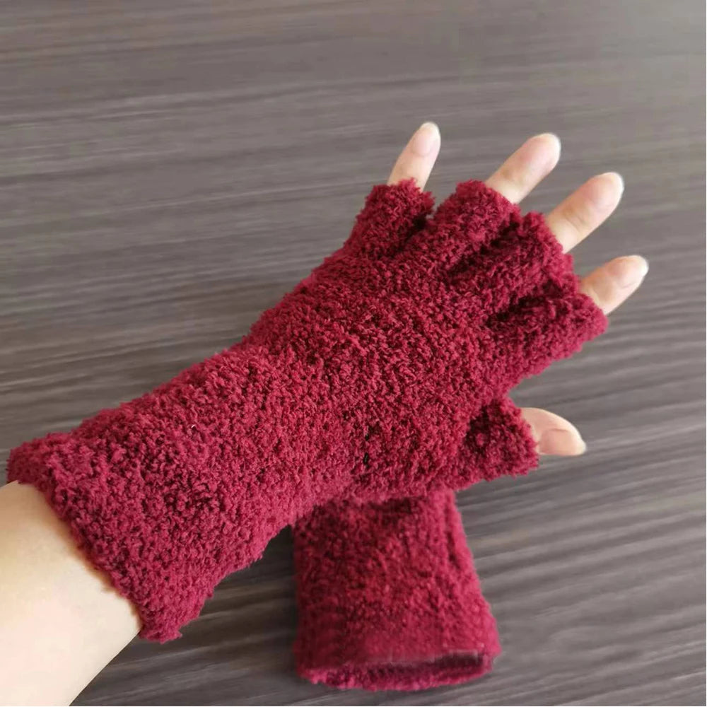 Guantes de punto sin dedos Winter Comfort