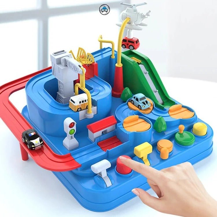 Children’s Mechanical Vehicle Track Game - TRENDVYO
