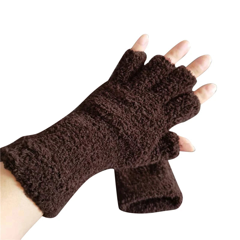 Guantes de punto sin dedos Winter Comfort