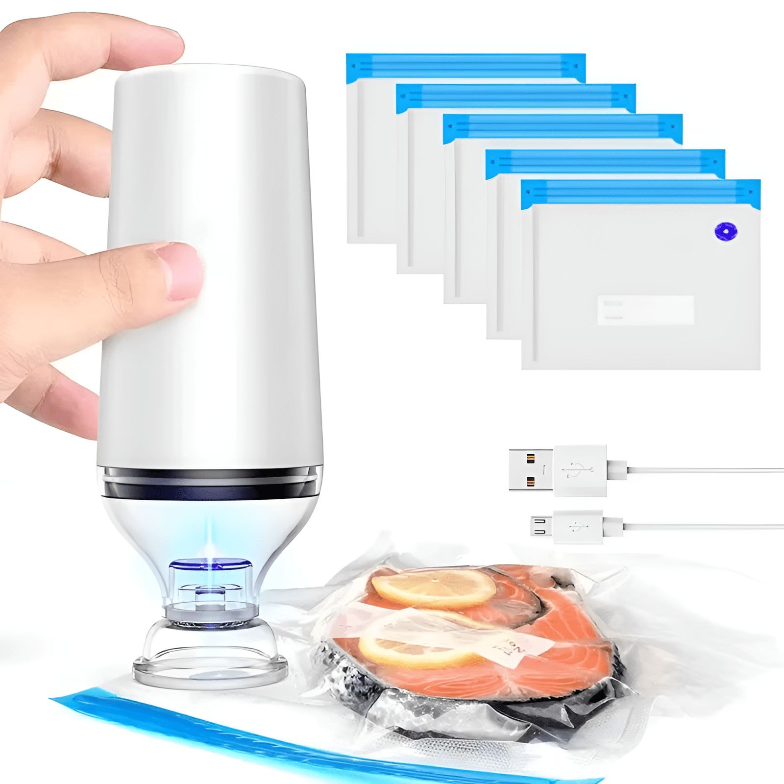 Compact Food Vacuum Sealer - TRENDVYO