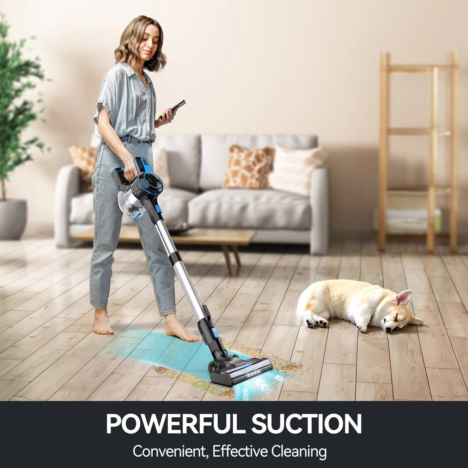 Cordless Vacuum Cleaner For Home - TRENDVYO