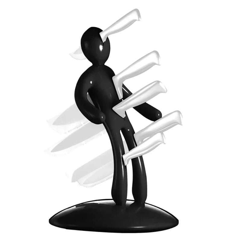 Creative Humanoid Kitchen Knife Holder Set - TRENDVYO