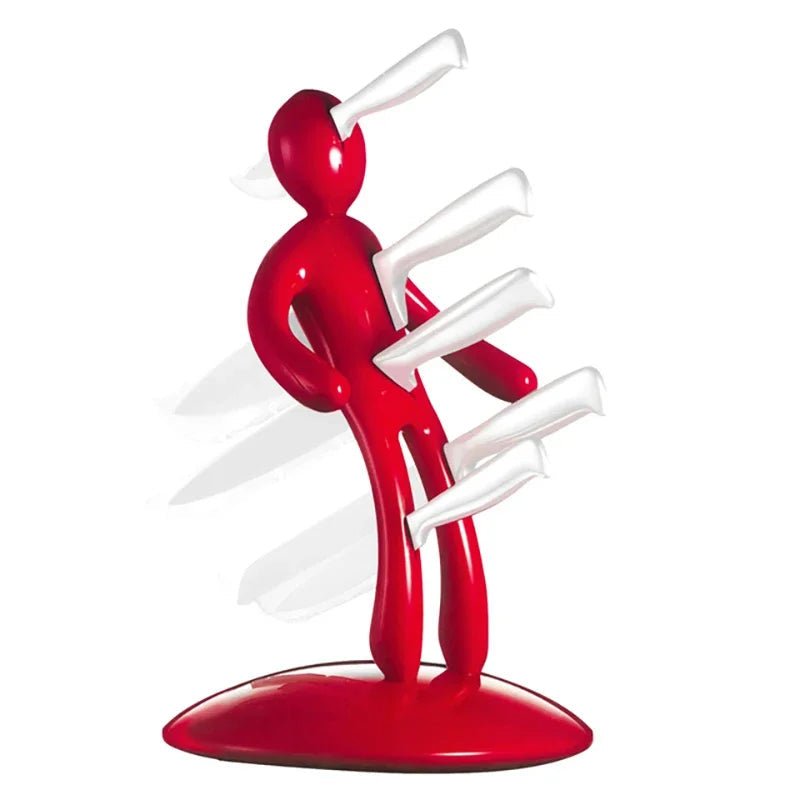 Creative Humanoid Kitchen Knife Holder Set - TRENDVYO