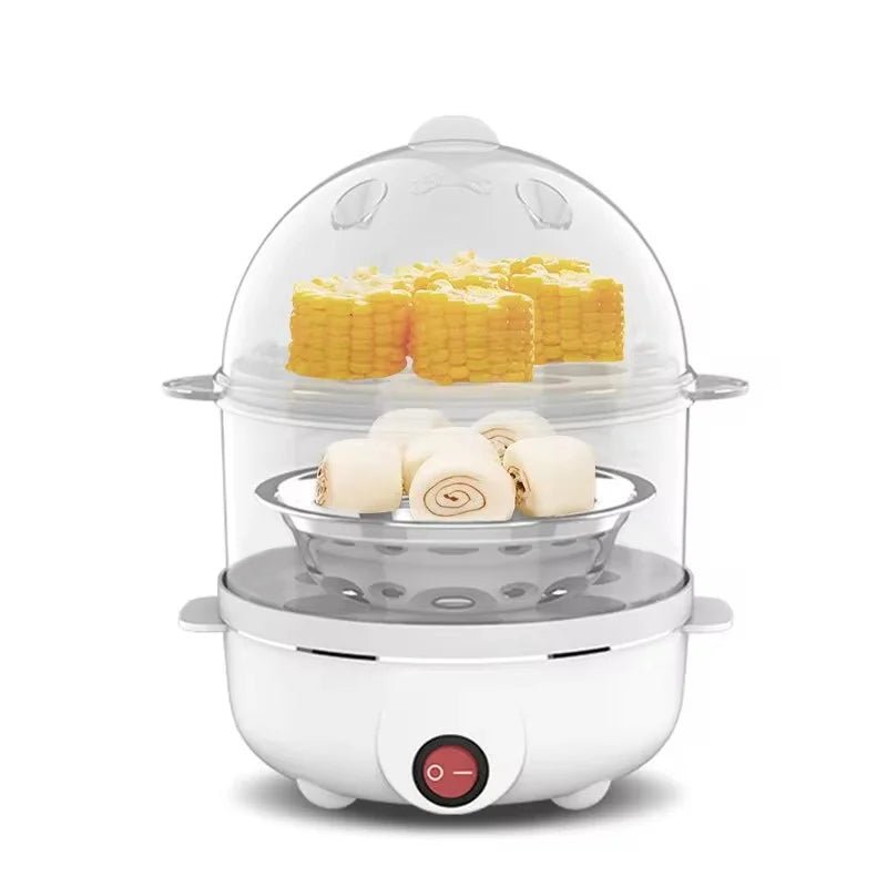 Double Layer Multifunctional Electric Egg Cooker - TRENDVYO