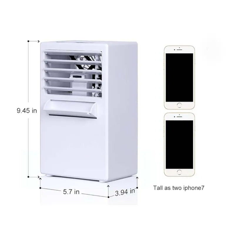 Mini Aire Acondicionado Portátil USB