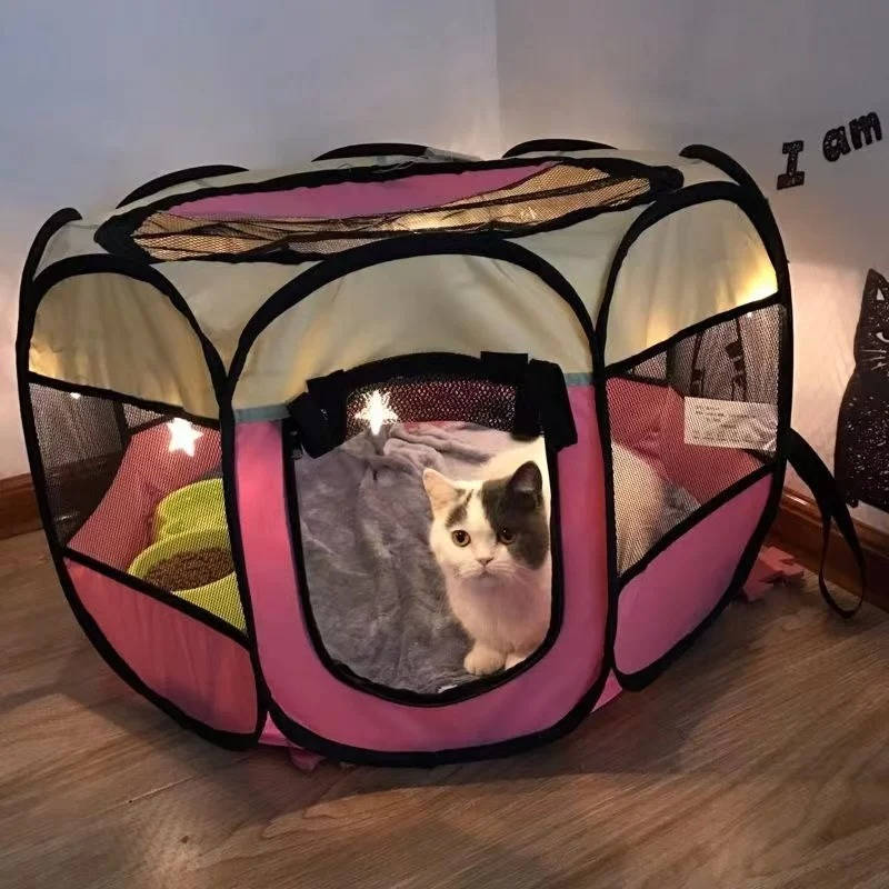 Tiendas de Campaña para Gatos y Perros Pequeños - Interior y Exterior