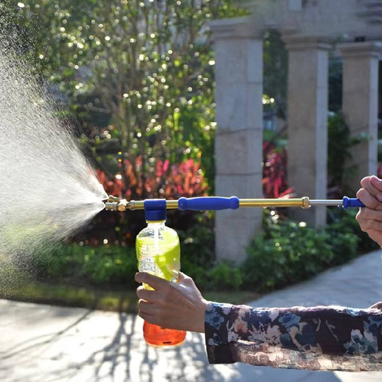 Pulverizador de mano a presión para jardín