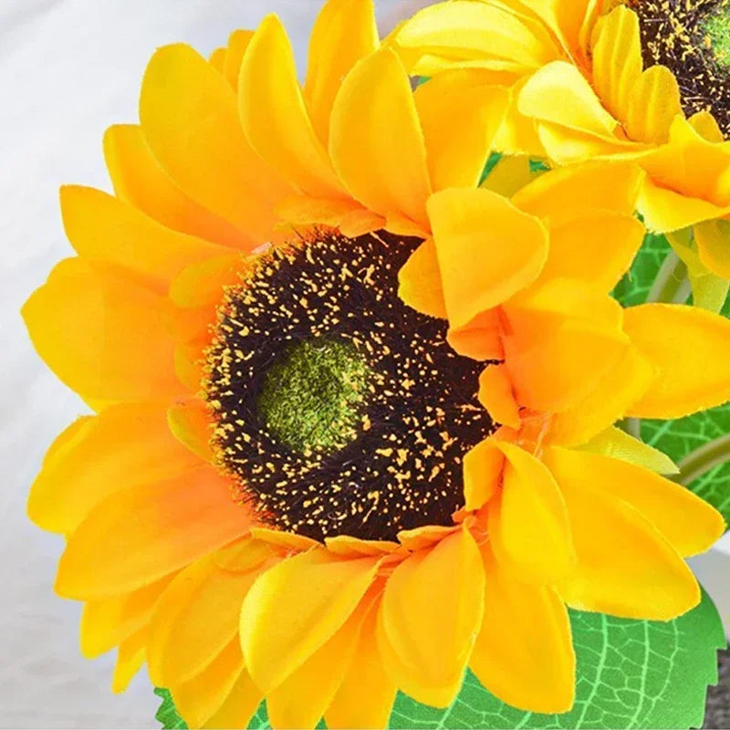 Luz de noche de girasol recargable