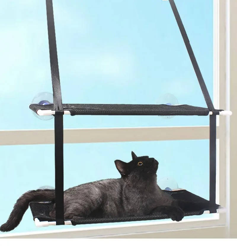 Hamaca para gatos de ventana