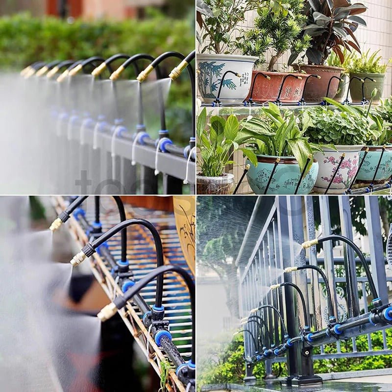 Drip Irrigation Kit with 360 degree Flexible Hose - TRENDVYO