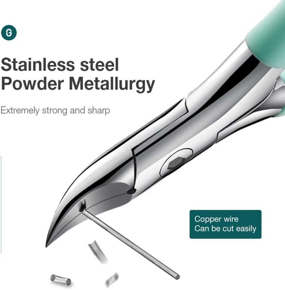 Easy-Use Toenail Clippers for Seniors - Perfect for Thick & Ingrown Nails - TRENDVYO