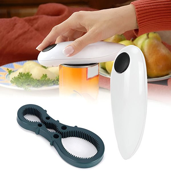 Electric Can Opener and Bottle Opener - TRENDVYO
