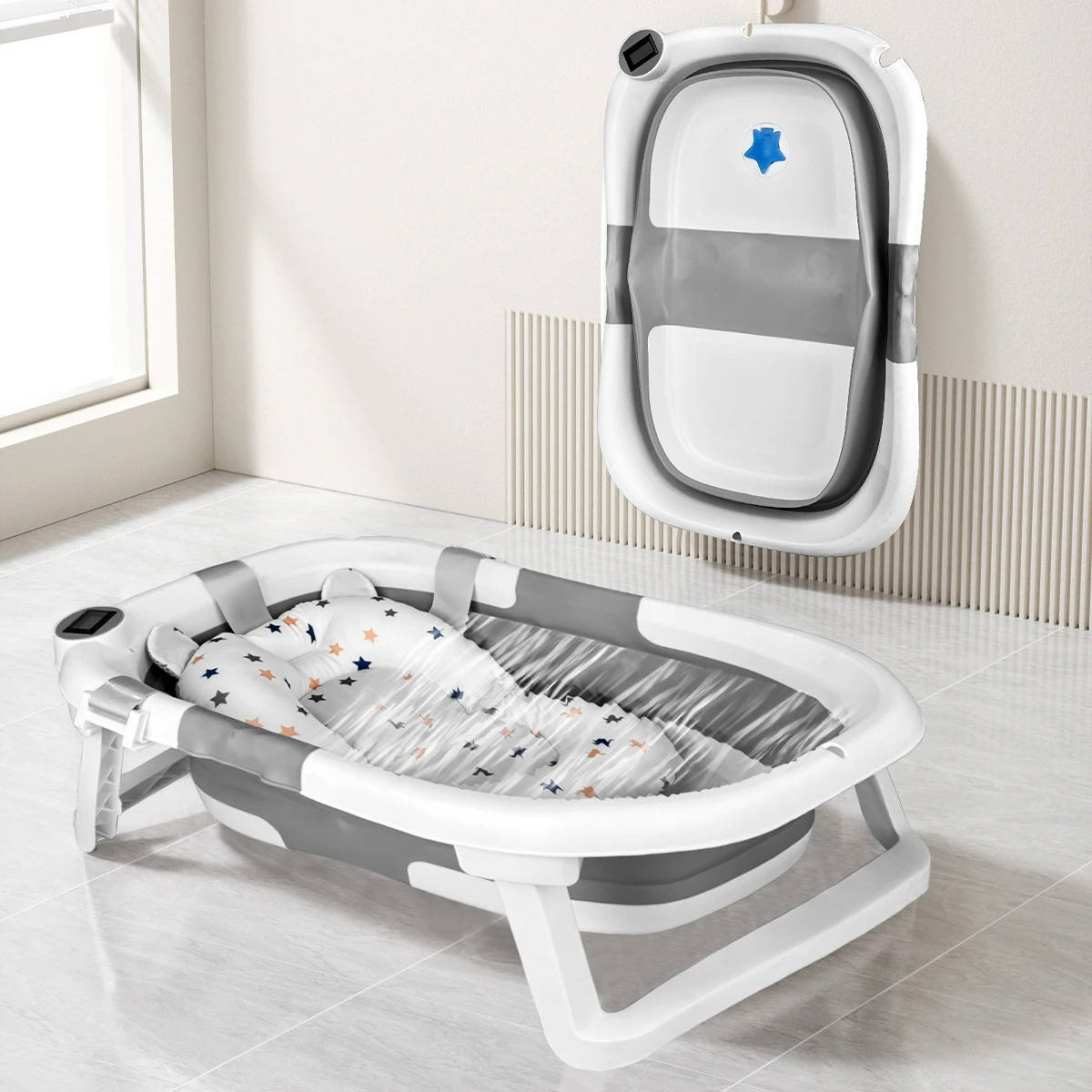Foldable Newborn Bathing Tub - TRENDVYO