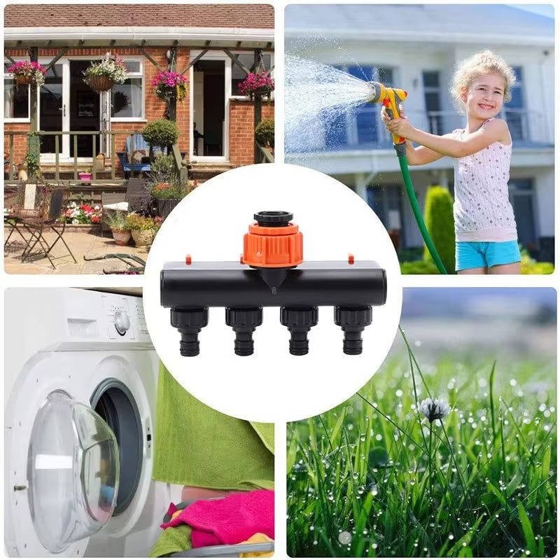 Garden Hose Splitter 4 Way - TRENDVYO
